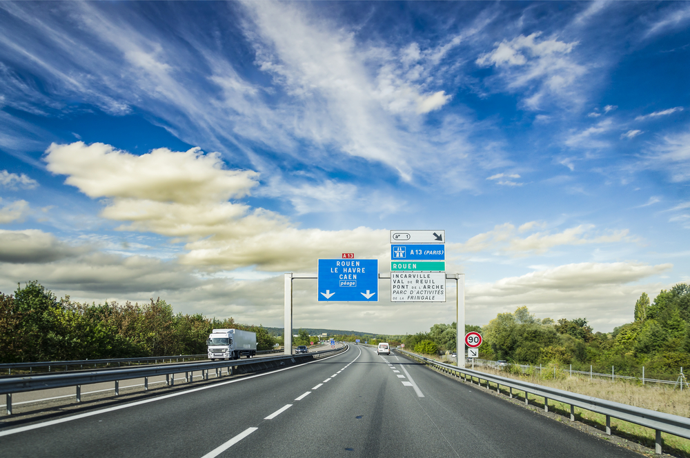 Conduite sur autoroute